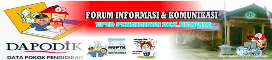 UPTD PENDIDIKAN KECAMATAN BUMIAYU