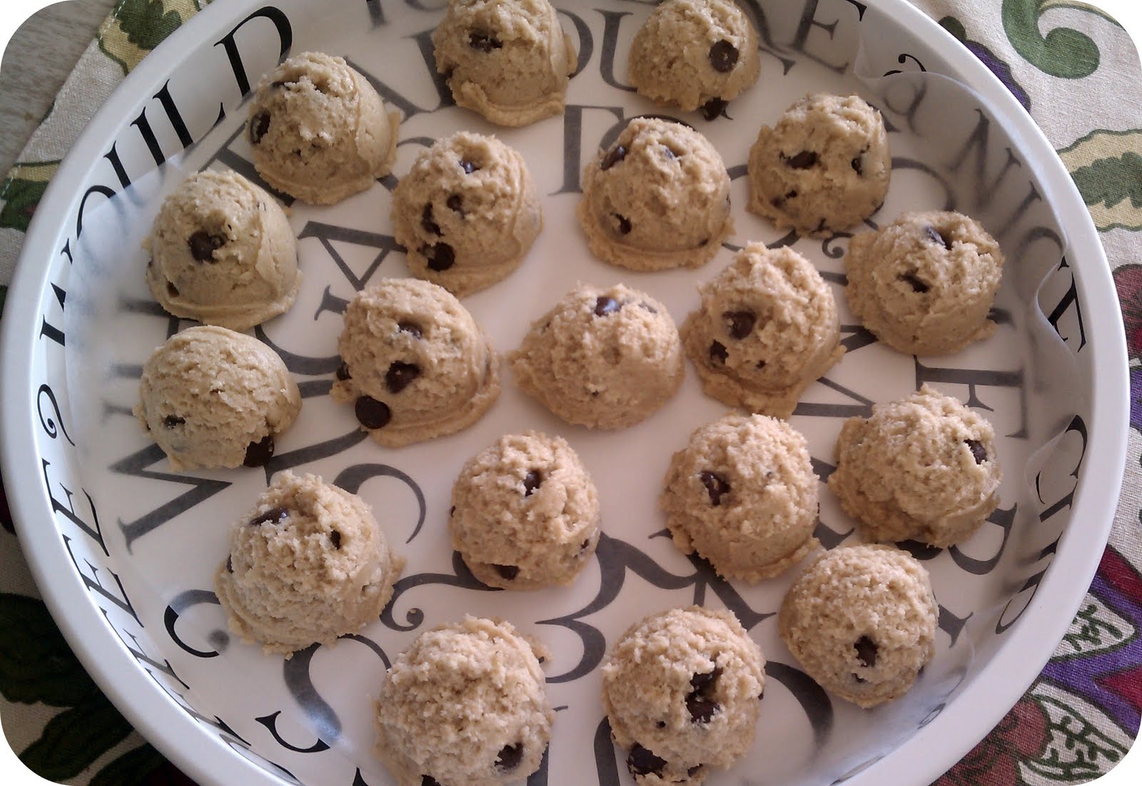 cookie dough scoop cookie dough scoop