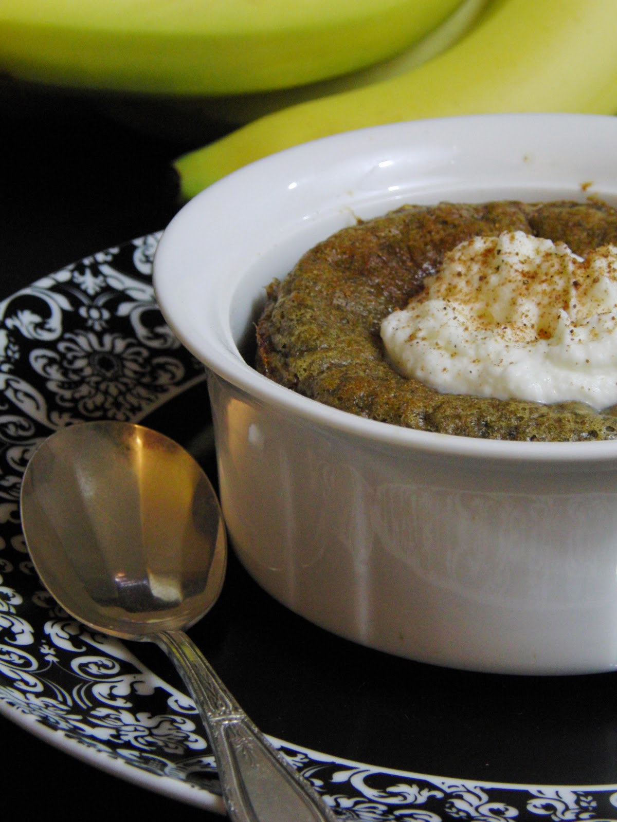 Curly Girl Kitchen Healthy Baked Banana Pudding and Warm Bacon, Egg