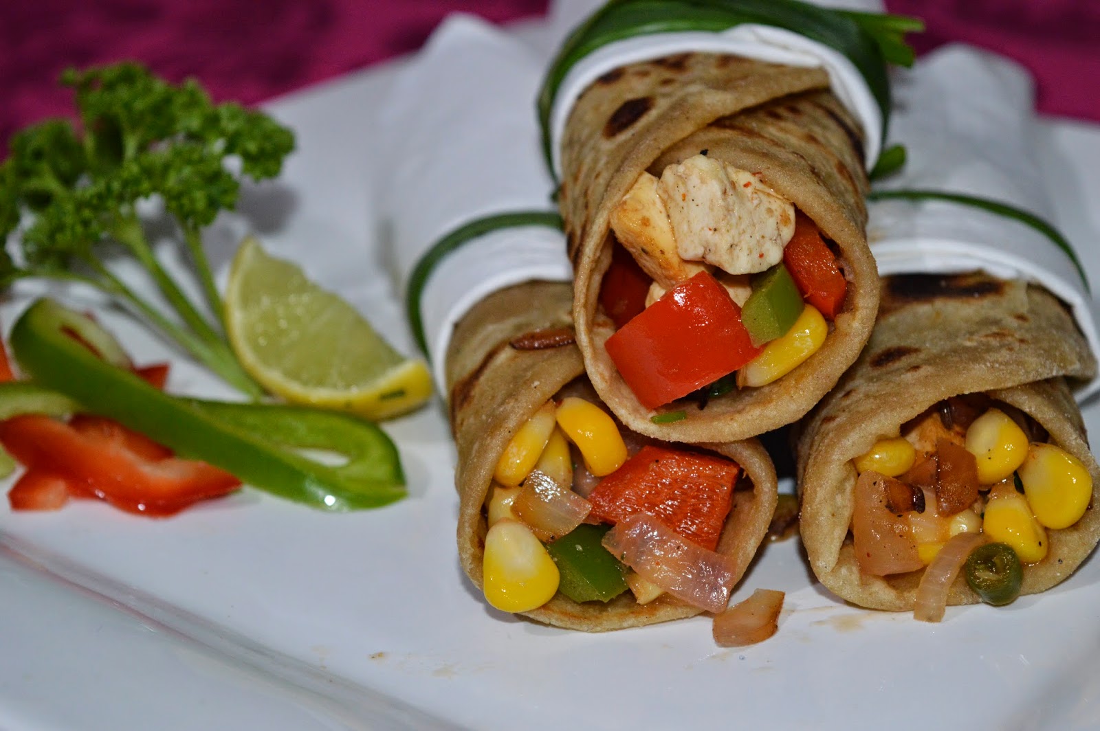 exoticneasy cooking Corn and Cheese Wrap