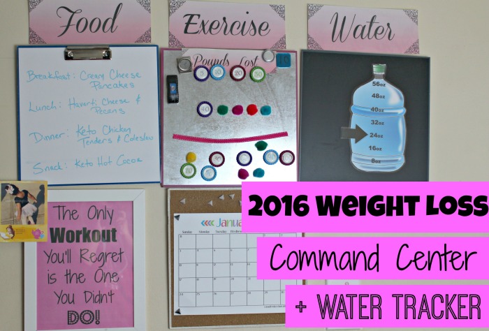 2016 weight loss command center water tracker first time mom and
