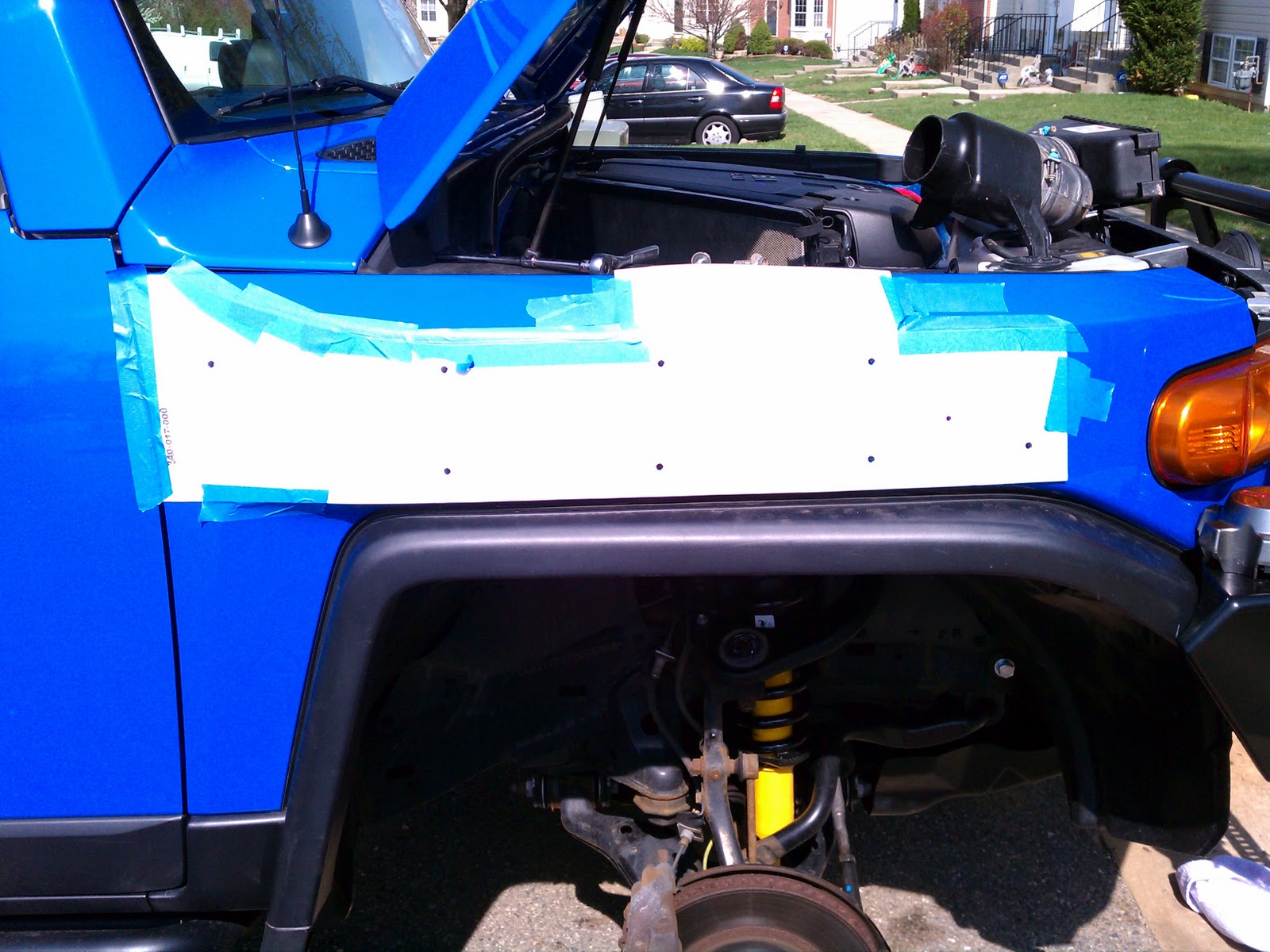 My FJ Cruiser Safari Snorkel Installation