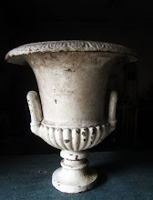 19 th. century cast iron urn
