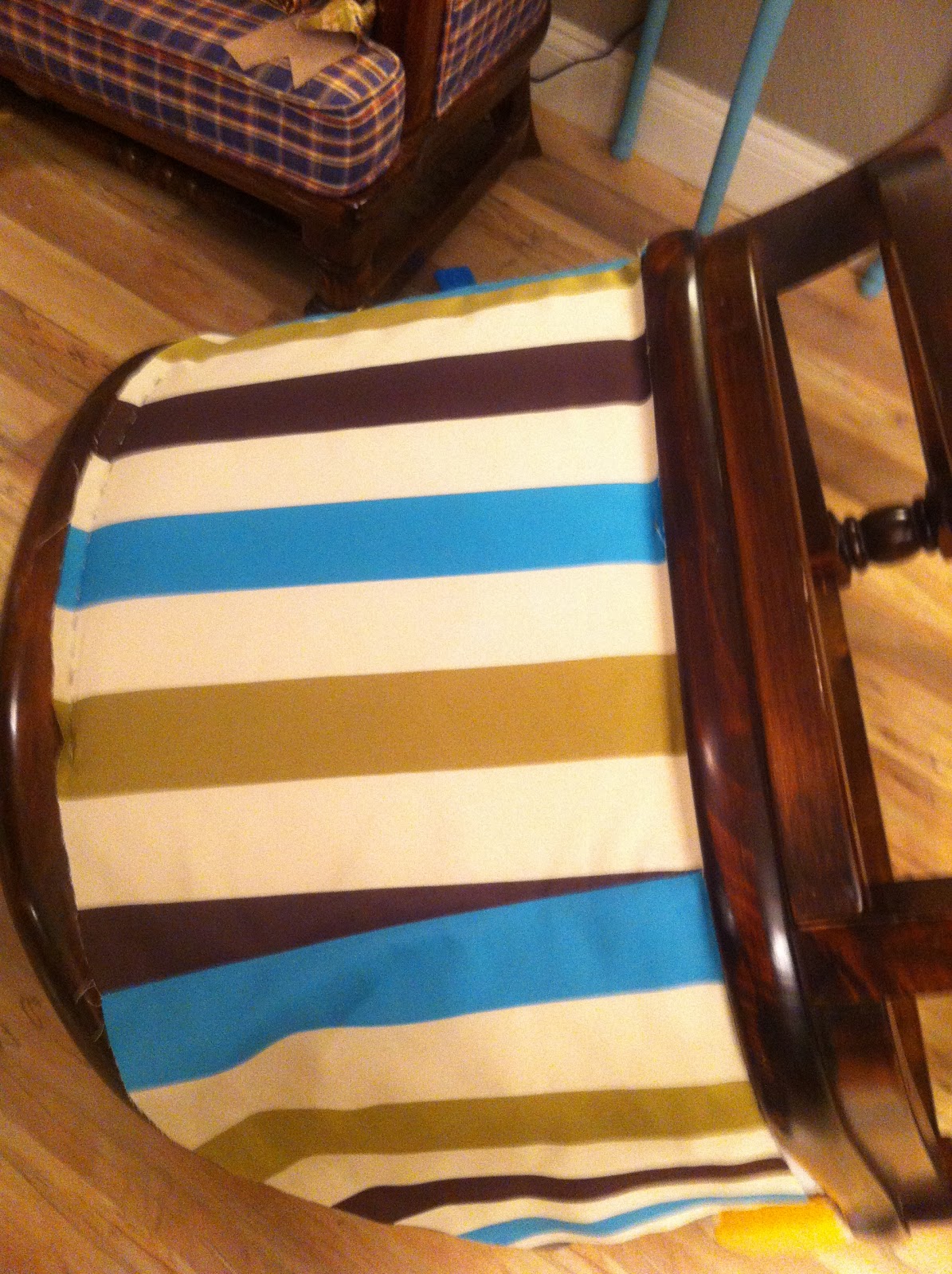 The Peacock Door Barrel Back Chair