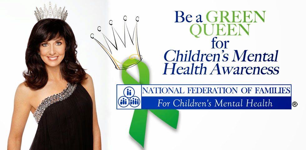 Be A Green Queen for Children's Mental Health
