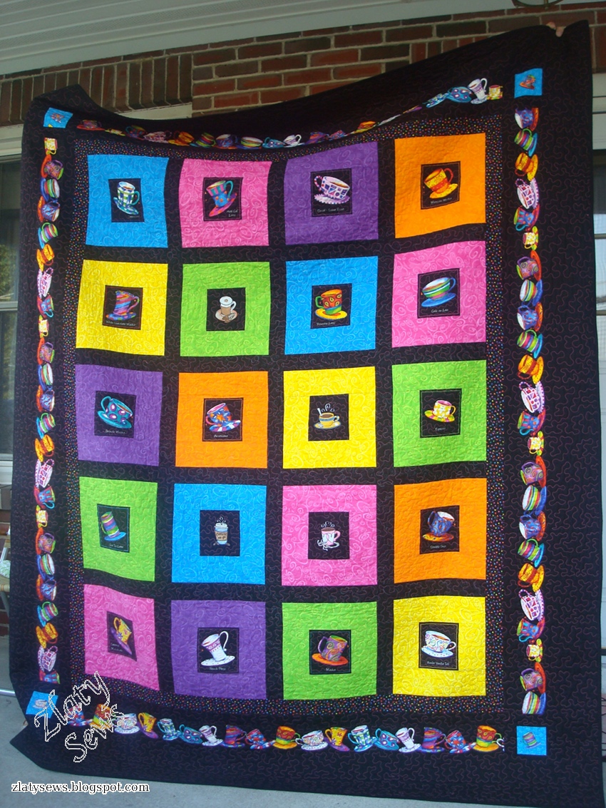 Zlaty Sews The Coffee Quilt