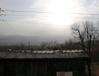 The sun came out while it was snowing The sun came out while it was snowing