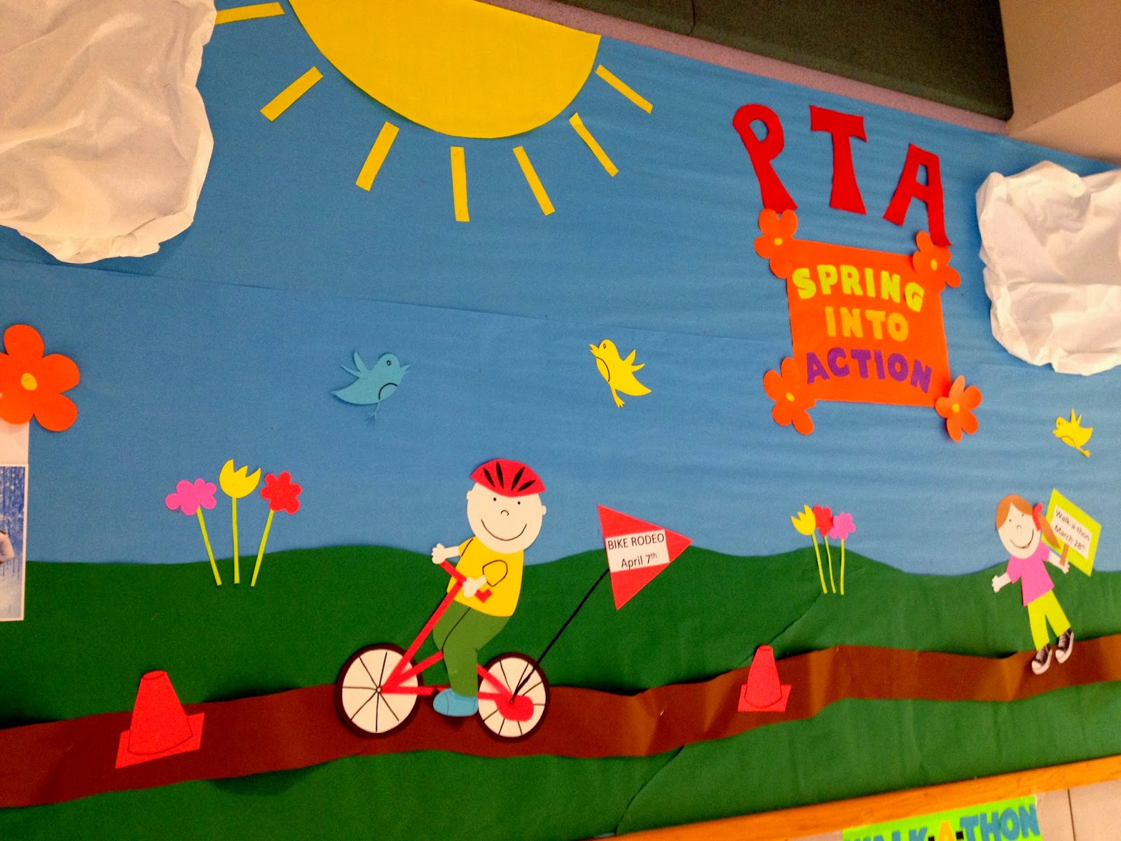 The Decorating Duchess "Spring into Action" Bulletin Board