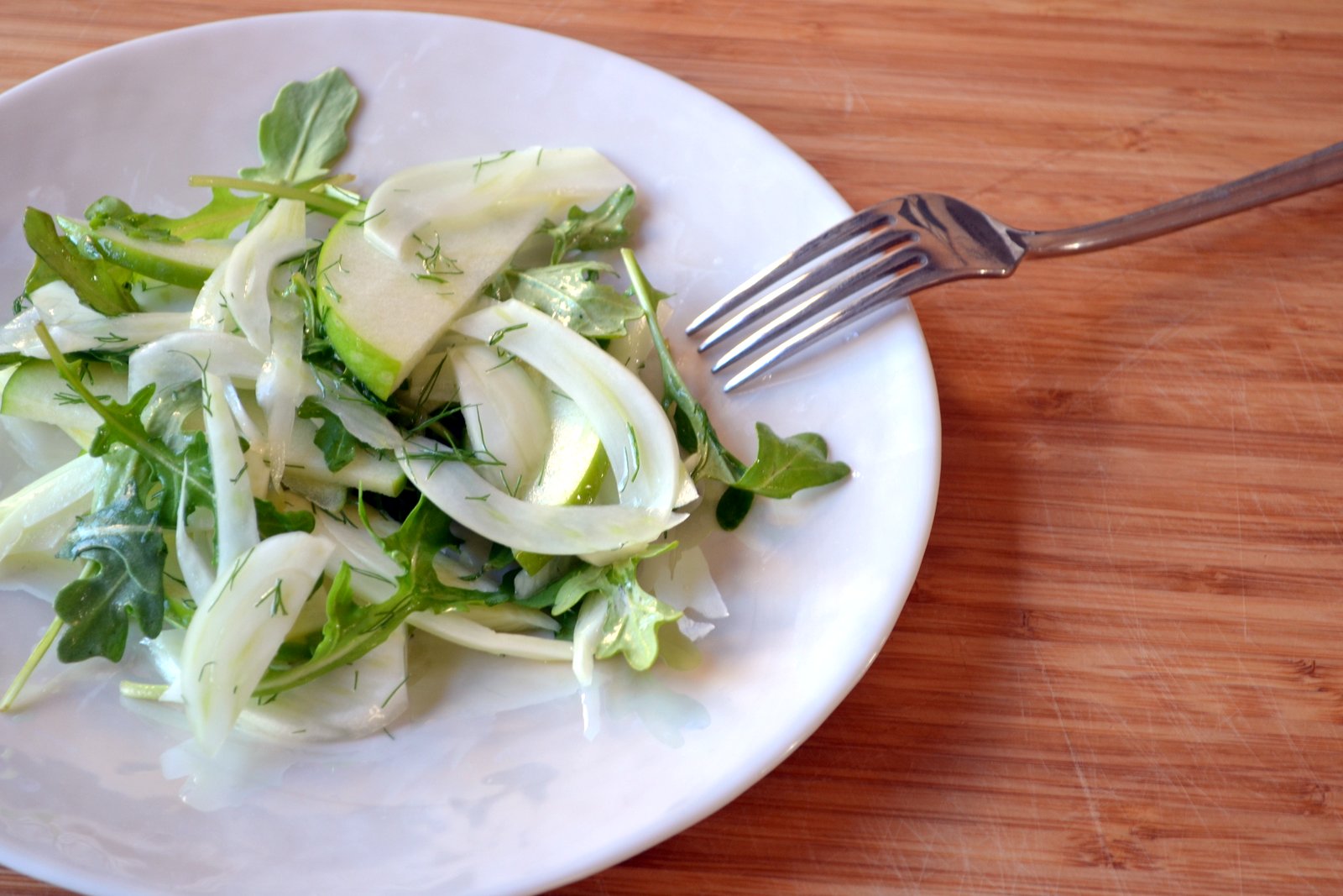 Hardly Housewives Green Apple Fennel Salad