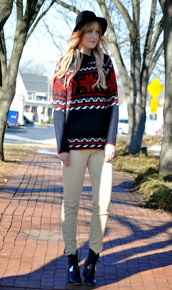 Winter Sweater Jersey Girl, Texan Heart