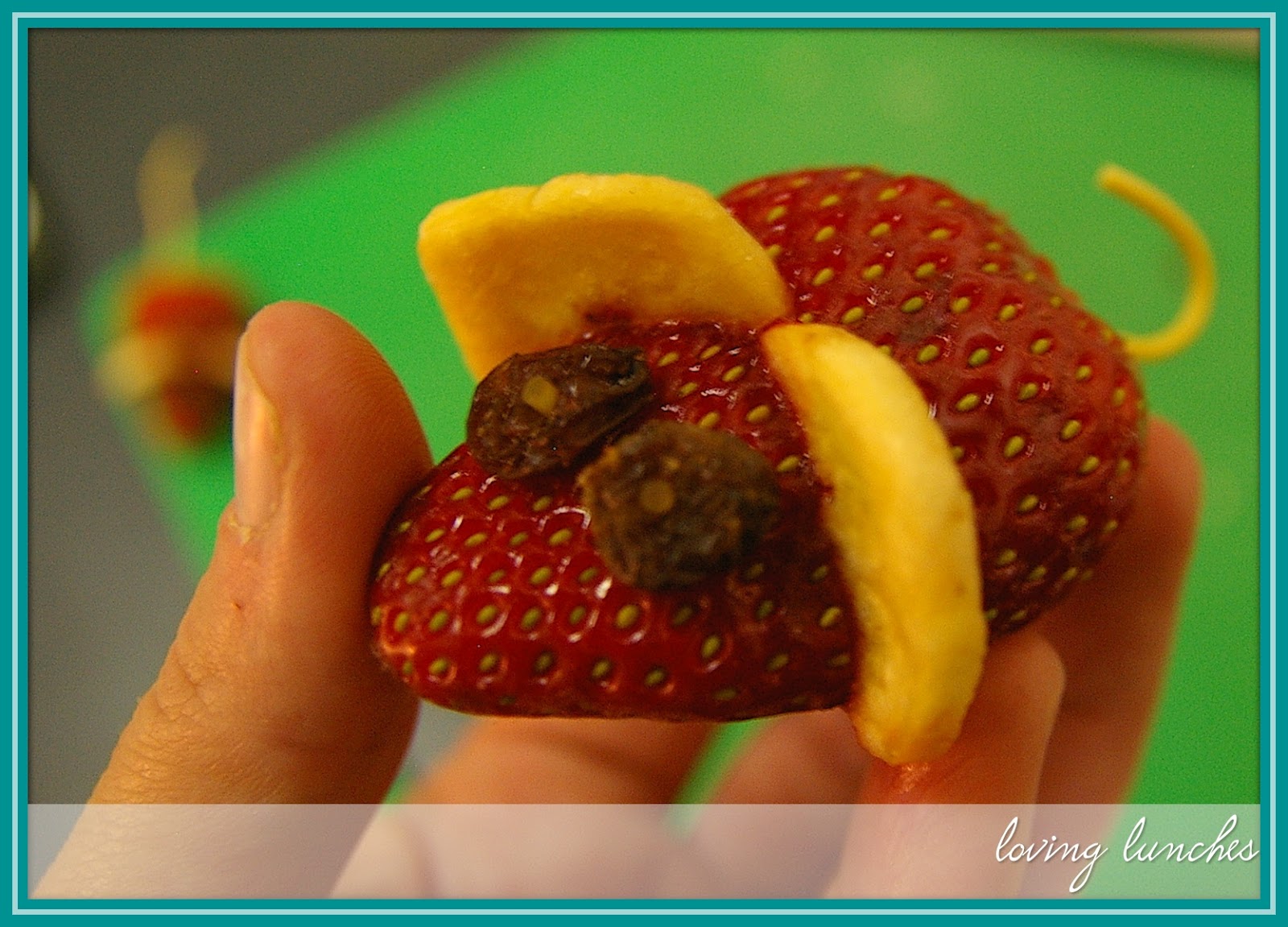 Loving Lunches Strawberry Mice