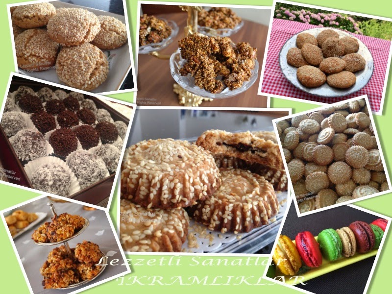lezzetli sanatlar bayram ikramliklari ve kombeler