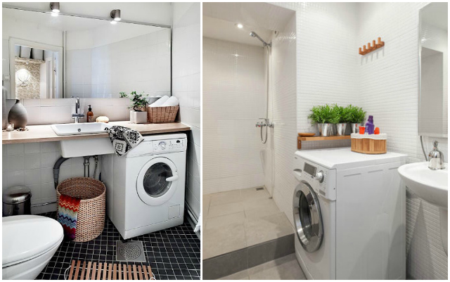 Decorar baño lavadora ~ dikidu.com