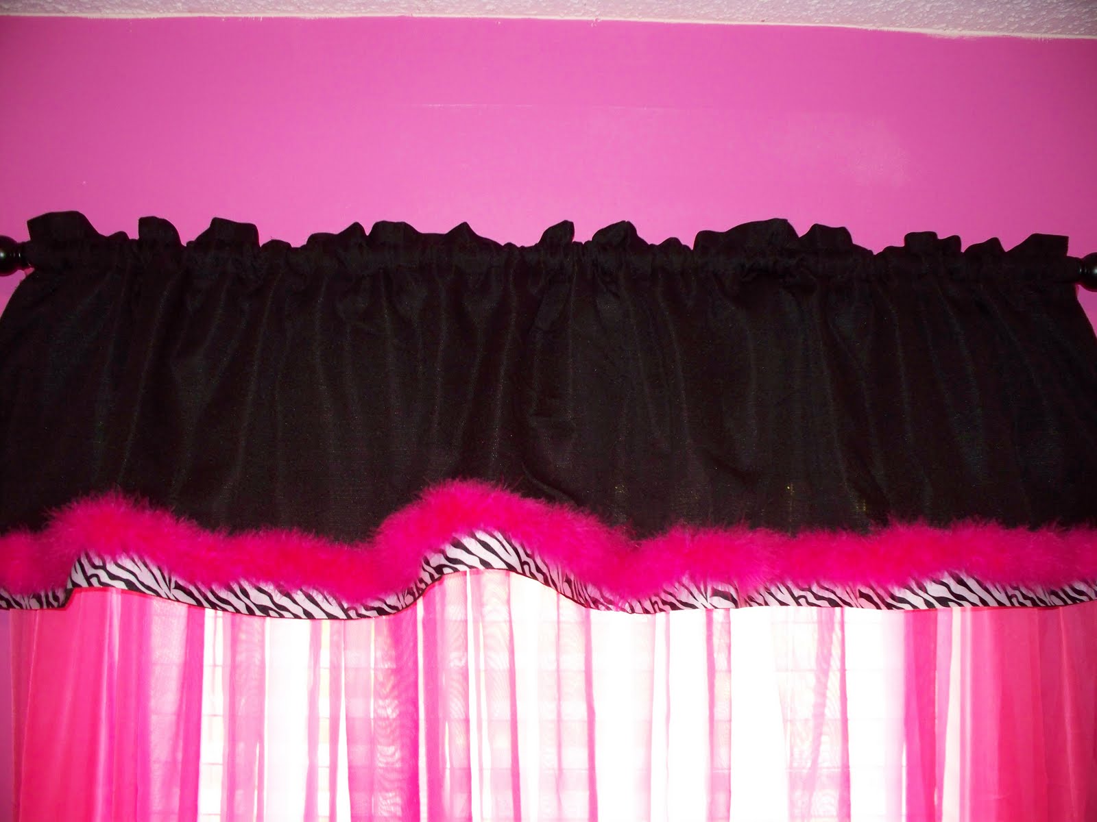 Mommy Lou Who Hot Pink Zebra Room