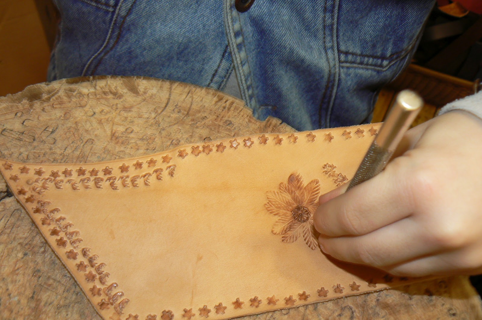 Orca observar, recordar, crecer y aprender Trabajando el cuero