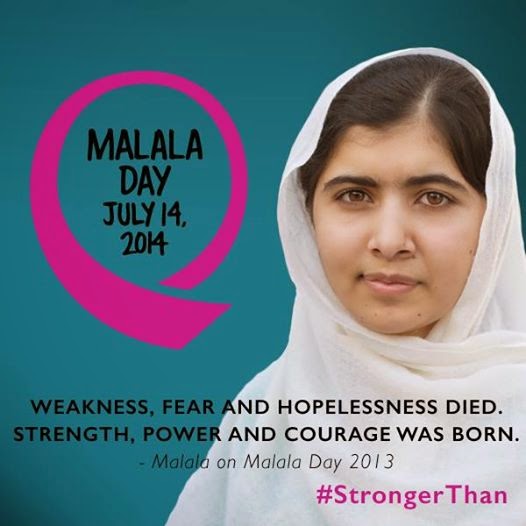 Mich Café Malala Day Stand up for education