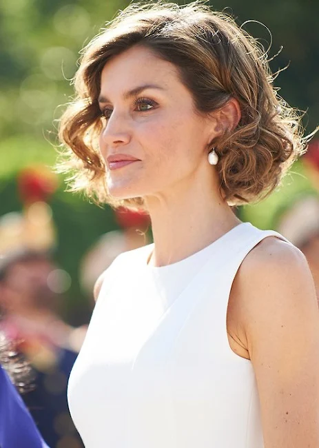  Queen Letizia and King Felipe with Peruvian President Ollanta Humala Tasso and his wife Nadine Heredia Alarcon