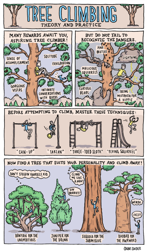INCIDENTAL COMICS Tree Climbing
