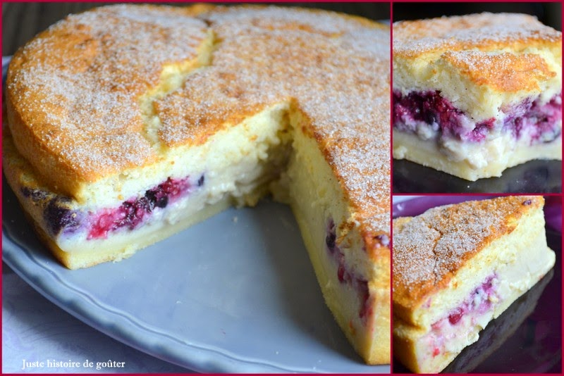 Vous aimerez peut,être Gâteau magique à la Vanille \u0026 fruits rouges