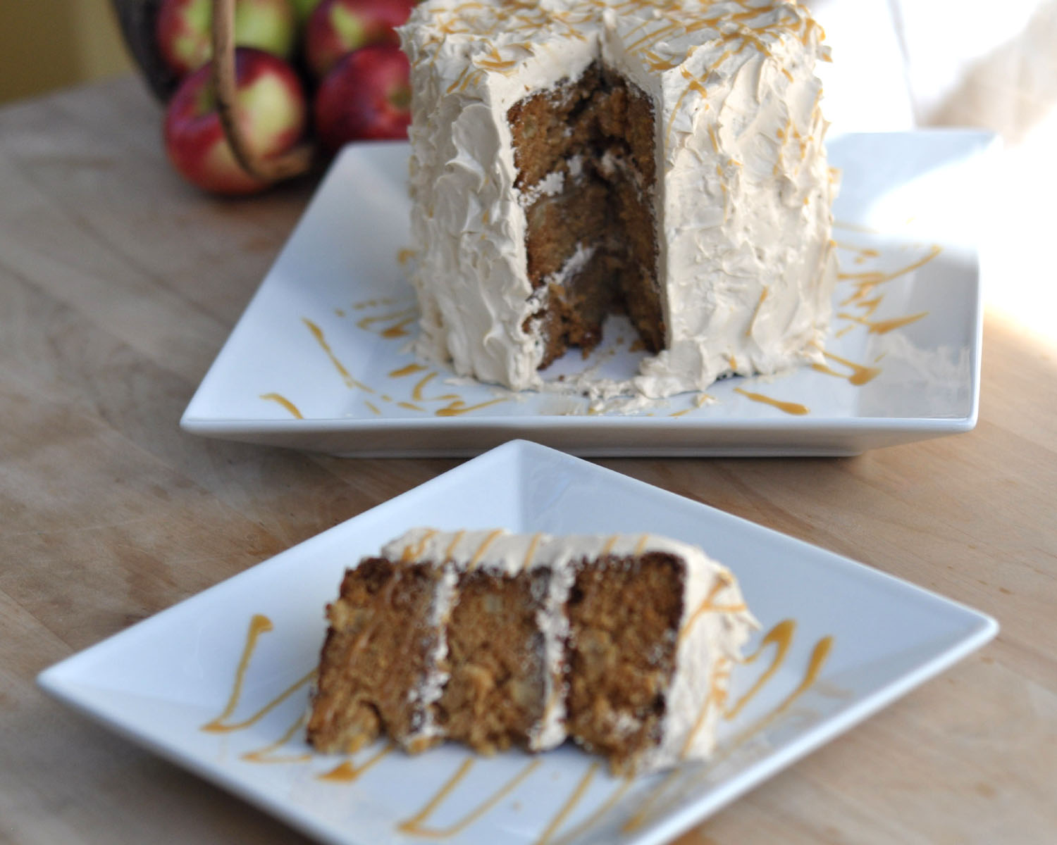 Beki Cook's Cake Blog Caramel Apple Cake {Recipe}