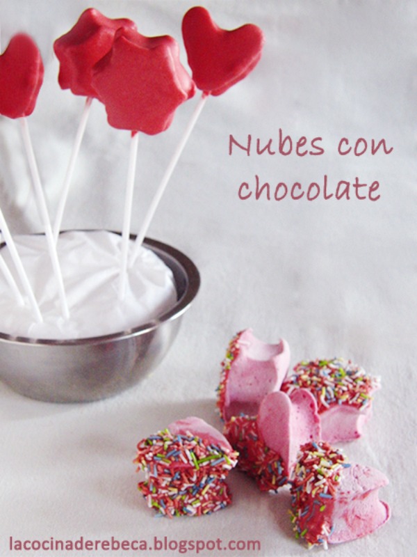 chucherias -golosinas caseras nubes de chocolate - que rico mami