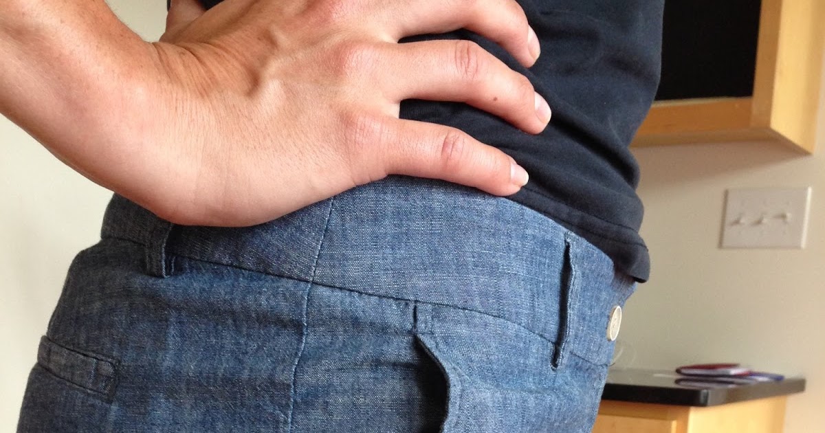 Food. Fashion. Home. Quick fix for Pants Pocket Buldge