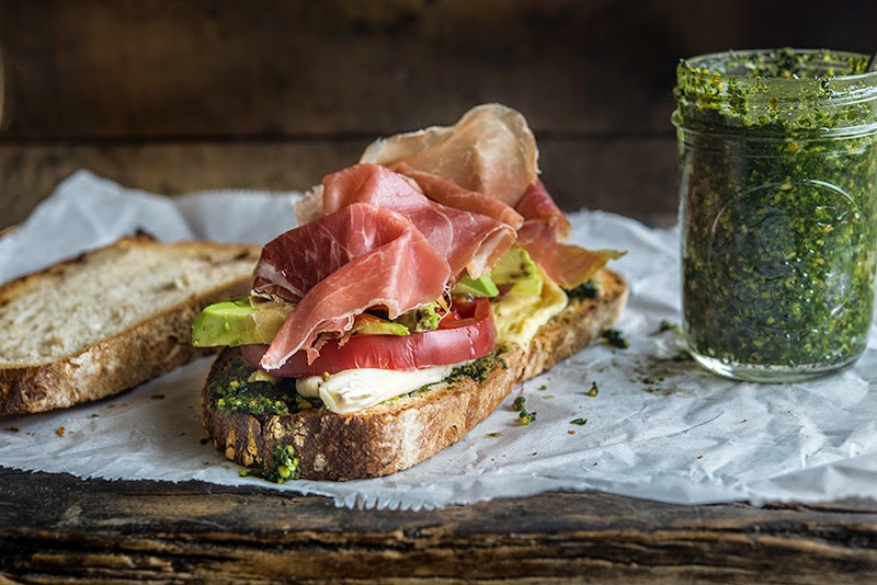 A Grilled Cheese for GrownUps WILD GREENS & SARDINES