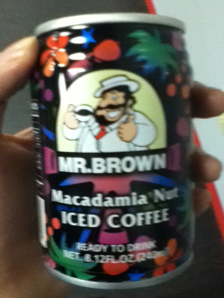 TastEA Time! Coffee Break! Mr. Brown Macadamia Nut Iced Coffee