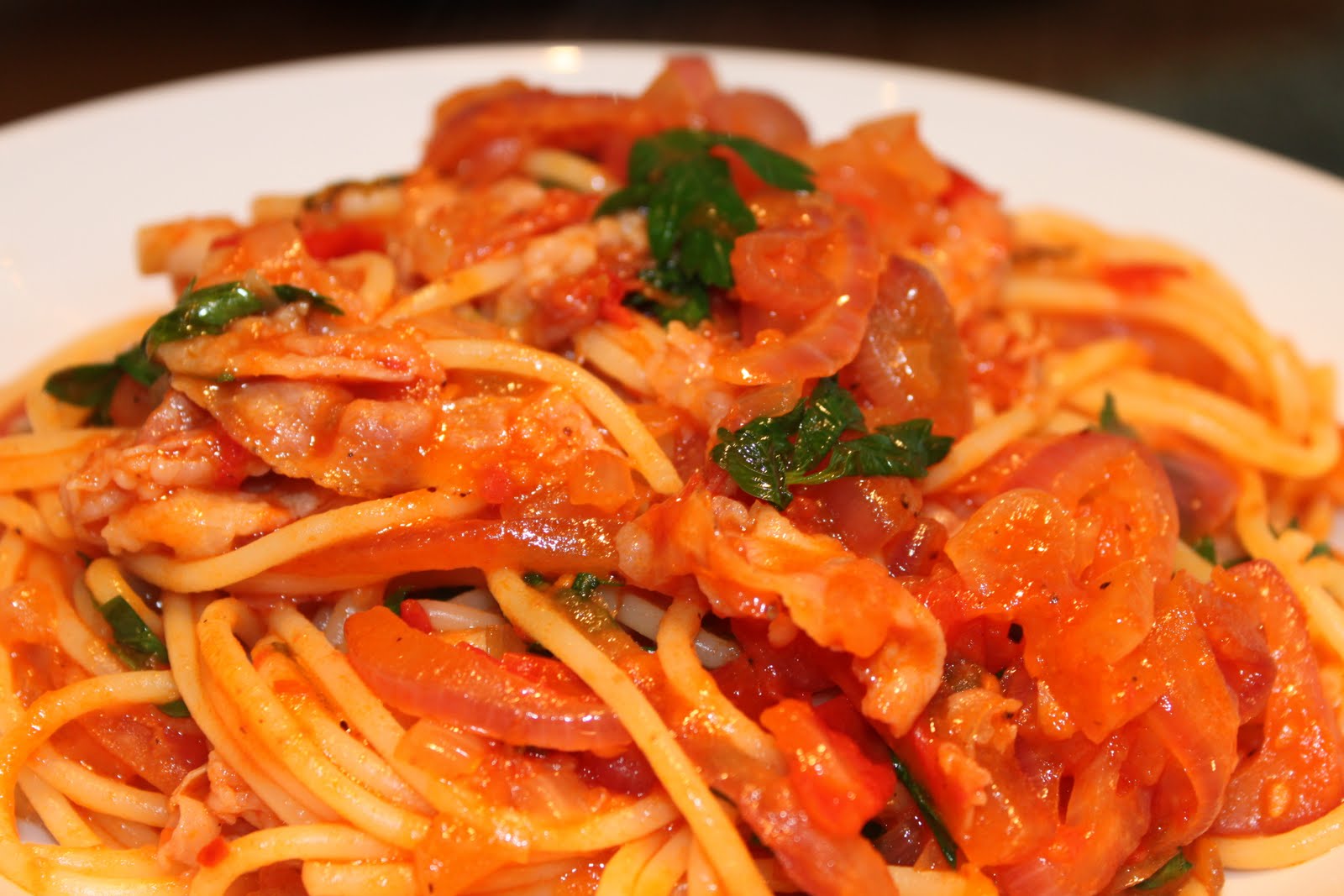 My Affair With Truffles Mario Batali's Spaghetti alla Amatricana