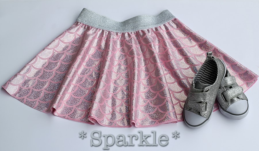 BOO! Designs PIMP YOUR PATTERN SPANDEX SKATER SKIRT