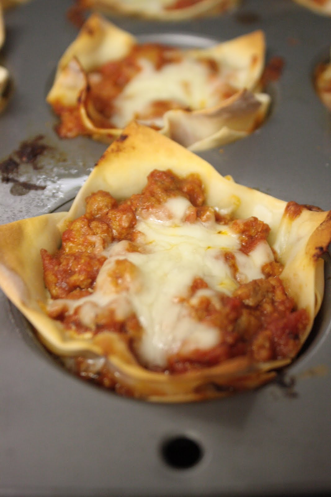 Mini Lasagna Cups Life in the Green House