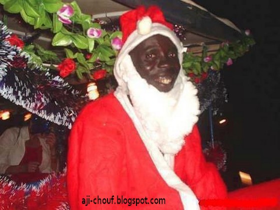 Black Papa Noel Aji Chouf