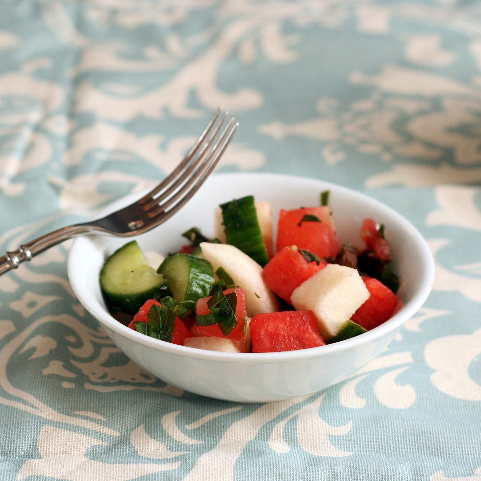 Mix it Up Watermelon, Cucumber, and Jicama Salad