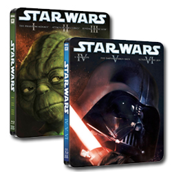 edición metálica de Star Wars en Blu-ray edición metálica de Star Wars en Blu-ray