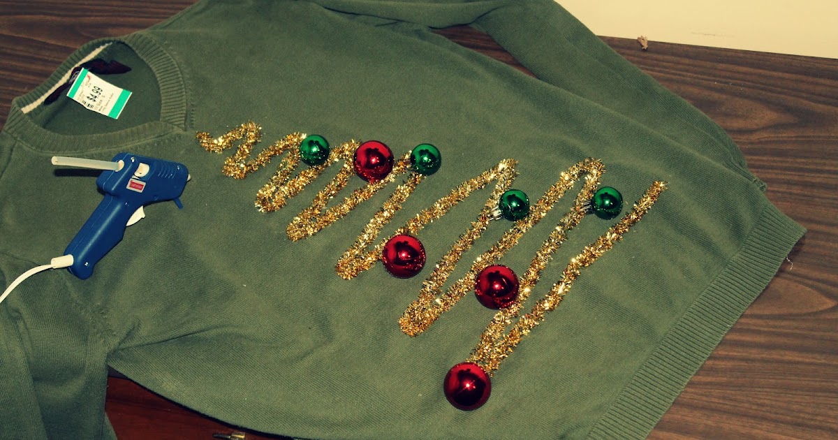 owls &amp; monsters: DIY Ugly Christmas Sweater