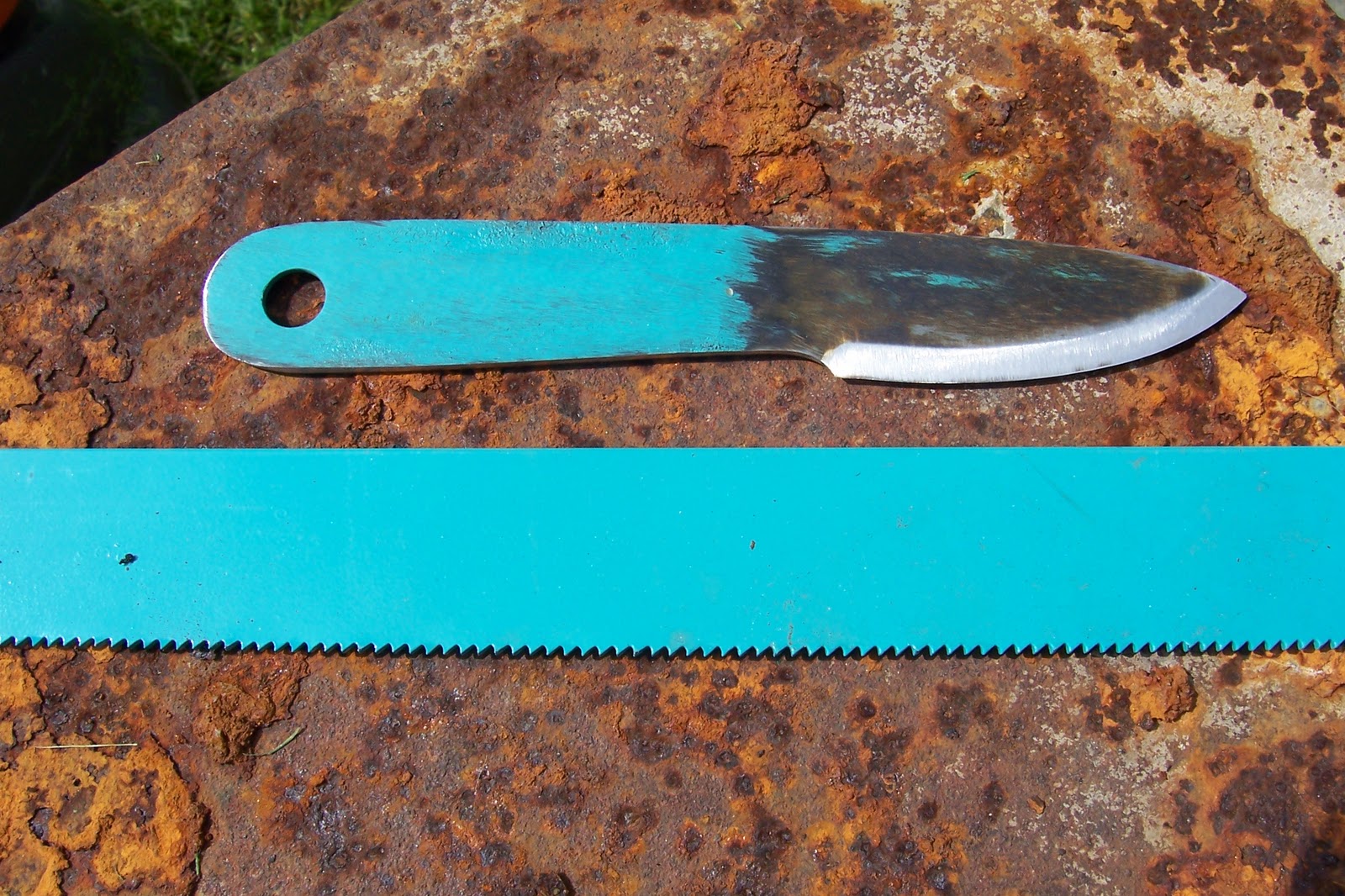 BUZZARD BUSHCRAFT Hacksaw Blade Knife