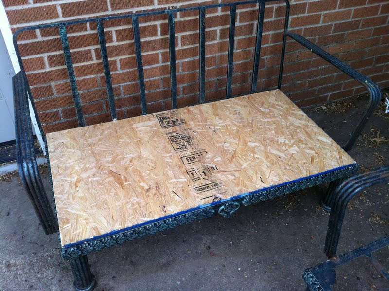 Naptime Craft Time No Sew Patio Furniture Cushion Re Do