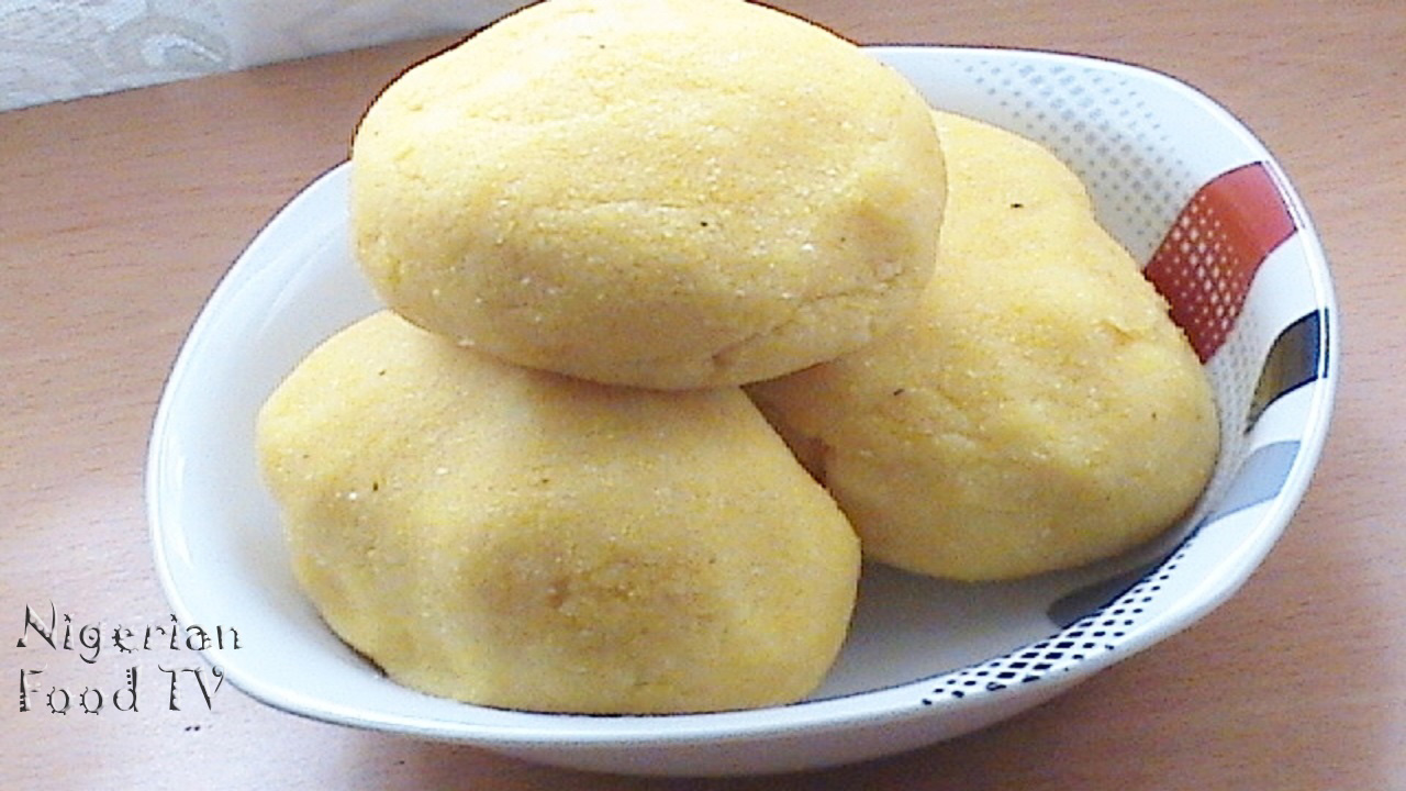 Tuwo Masara (Tuwon Masara) Nigerian Corn meal