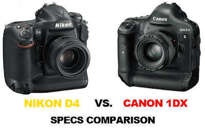 Canon EOS 1DX VS Nikon D4 Canon EOS 1DX VS Nikon D4