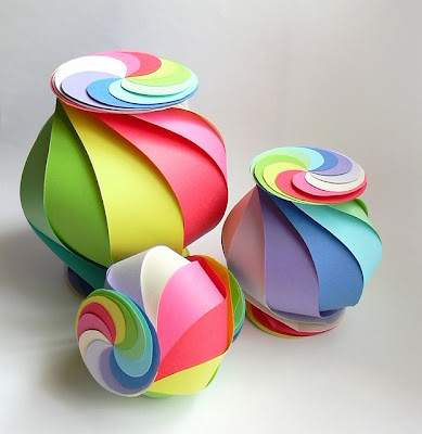 Colorful Origami Paper Box