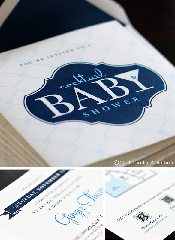 Loralee Alcantara Design Cocktail Baby Shower