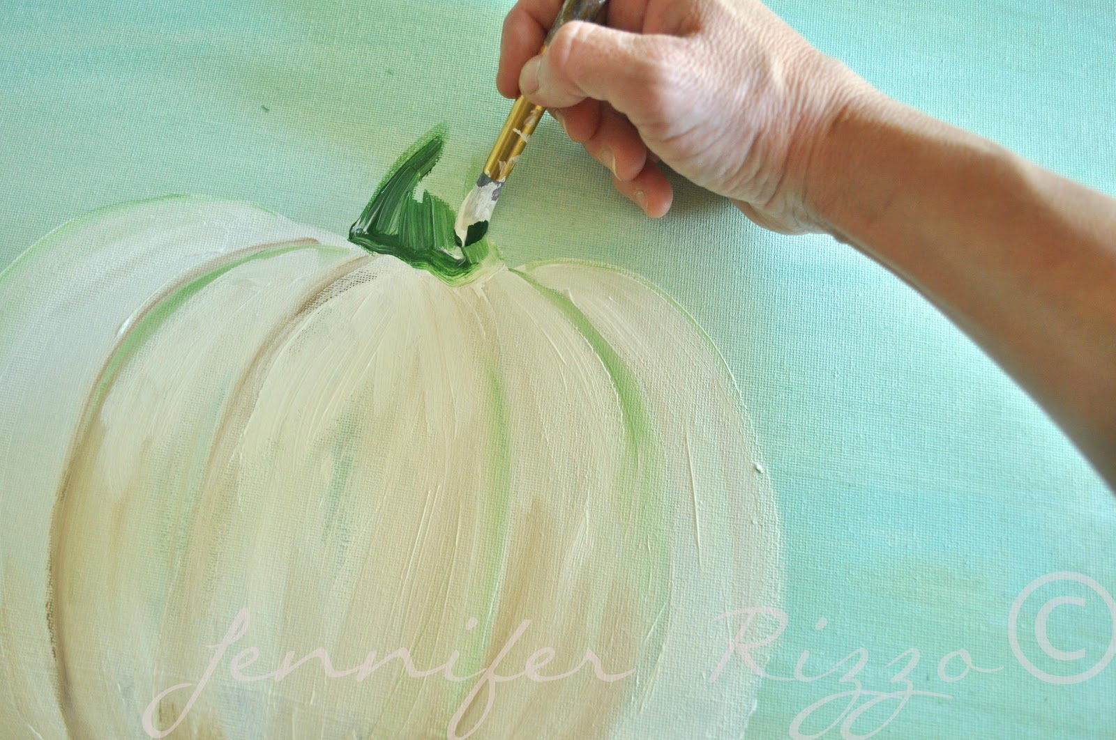 You can paint a pumpkin canvas, art skills not required!!! Step by step