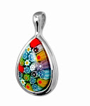 Murano Glass Multicolour Pendant