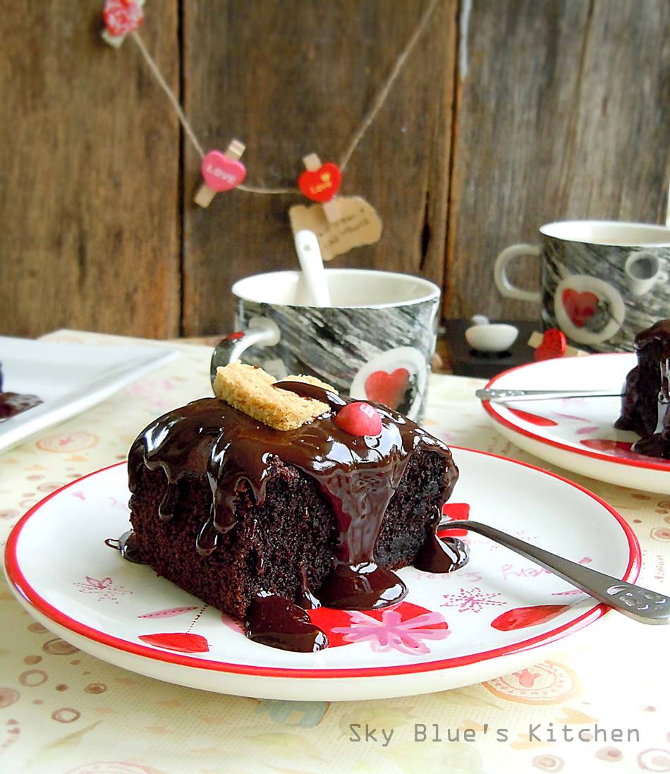 Melley Mey's Kitchen Coconut Milk Chocolate Cake..