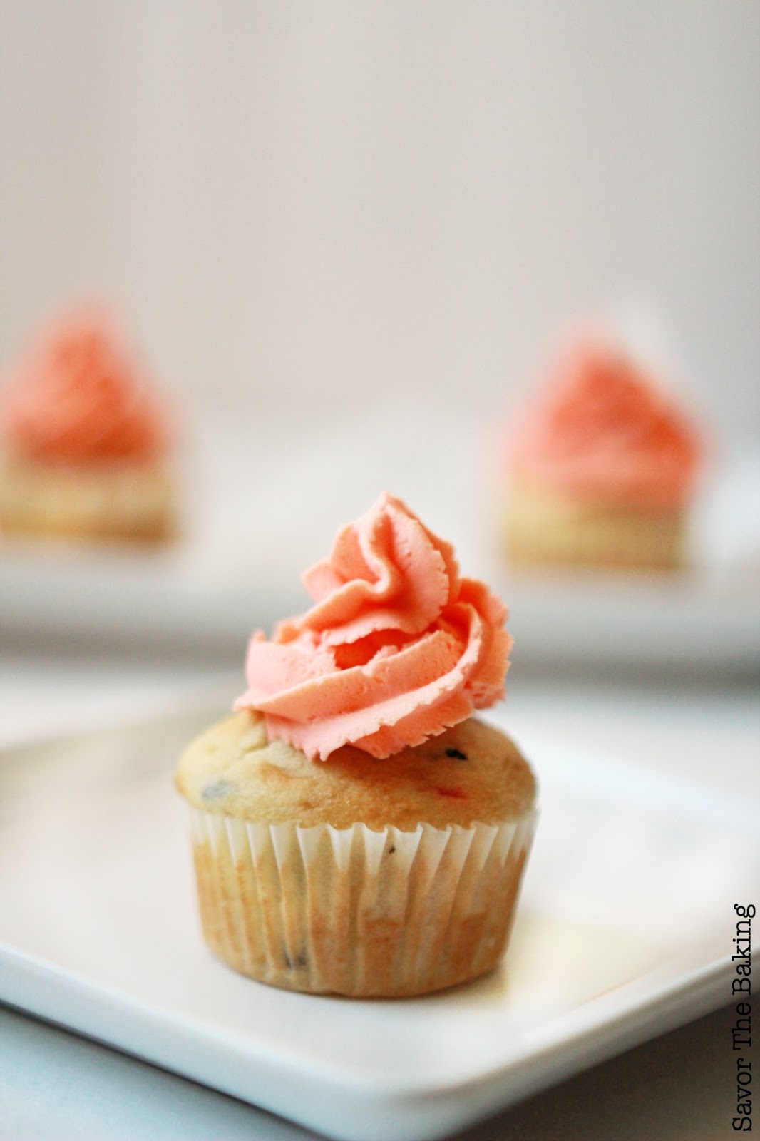 Savor The Baking Halloween Funfetti Cupcakes