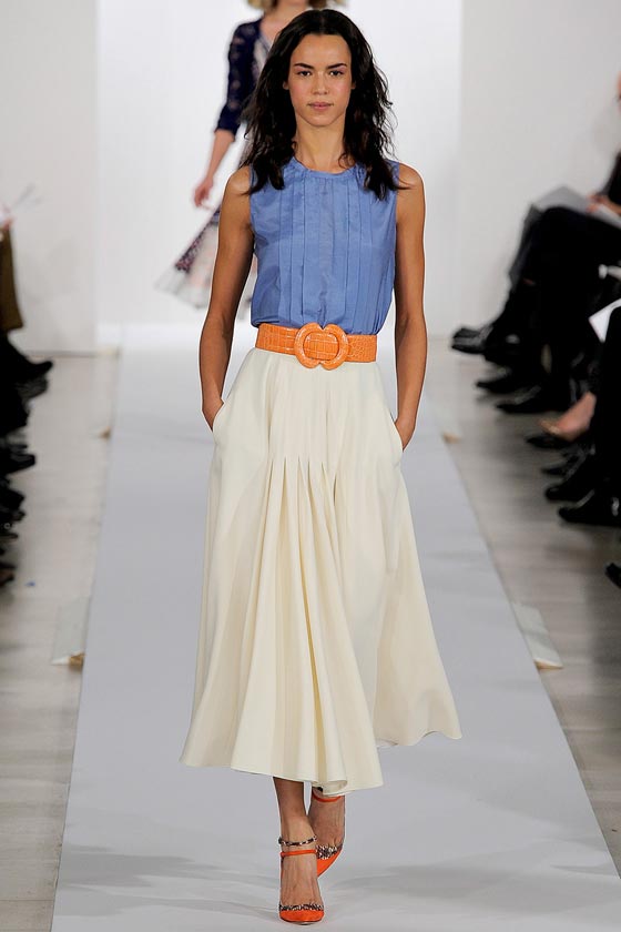 Oscar de la Renta pre fall 2013