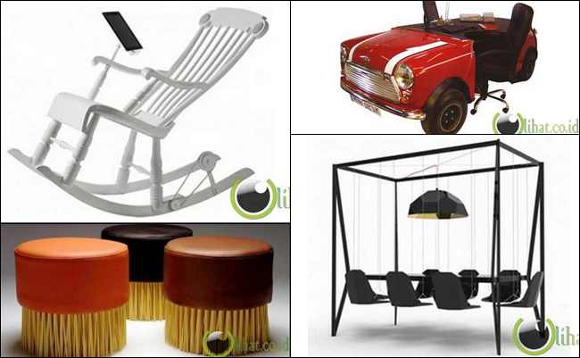 10 Desain Furniture Teraneh dan Terunik di Dunia 10 Desain Furniture Teraneh dan Terunik di Dunia