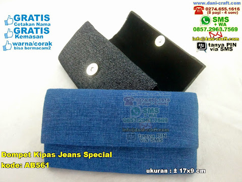 Dompet Kipas Jeans Special