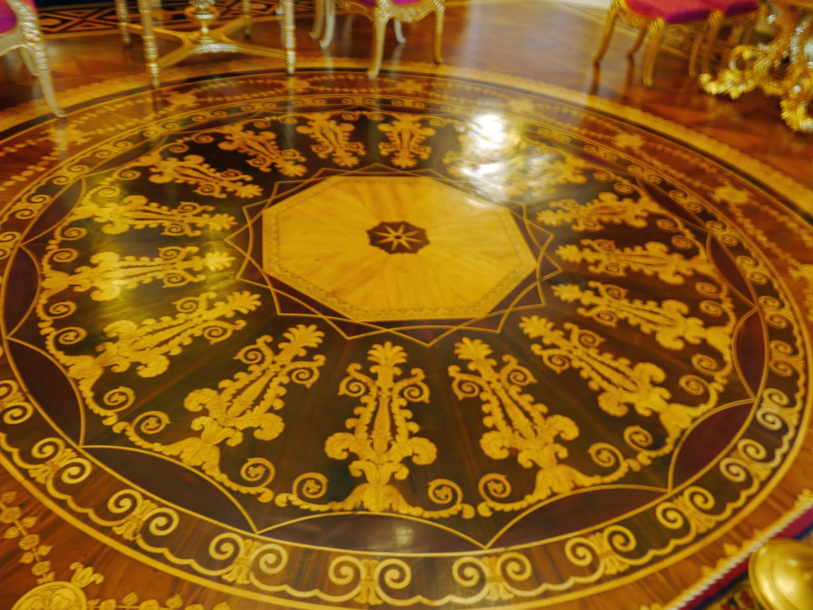 Photo blog St Petersburg Yusupov Palacefloors