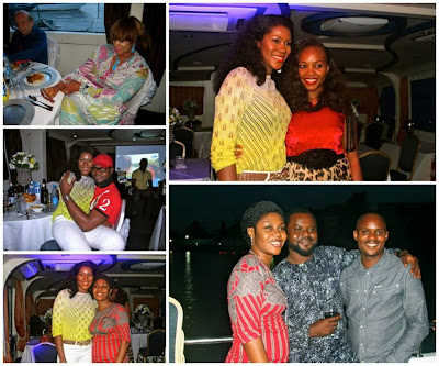 NollyWood Actress Stephanie Okereke Surprise Hubby, Throw Big Birthday Party[PHOTOS]